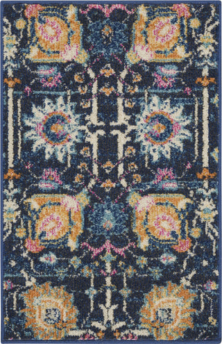 Nourison Passion PSN01 Navy Area Rug