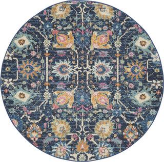 Nourison Passion PSN01 Navy Area Rug