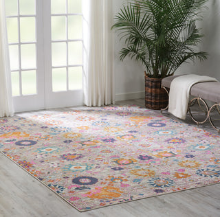 Nourison Passion PSN01 Silver Area Rug