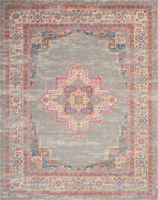 Nourison Passion PSN03 Grey Area Rug Main Image