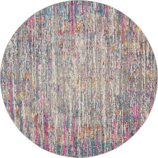 Nourison Passion PSN09 Ivory/Multi Area Rug Round