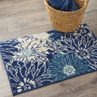 Nourison Passion PSN17 Navy/Ivory Area Rug