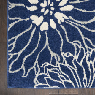 Nourison Passion PSN17 Navy/Ivory Area Rug