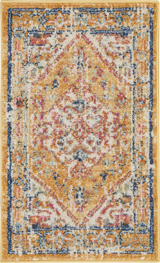 Nourison Passion PSN23 Ivory/Yellow Area Rug