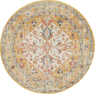 Nourison Passion PSN23 Ivory/Yellow Area Rug