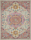Passion PSN25 Ivory/Pink Area Rug by Nourison