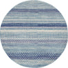 Nourison Passion PSN26 Navy Blue Area Rug 4' Round