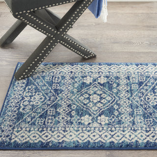 Nourison Passion PSN27 Navy Blue Area Rug