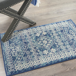 Nourison Passion PSN27 Navy Blue Area Rug