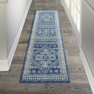 Nourison Passion PSN27 Navy Blue Area Rug