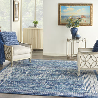 Nourison Passion PSN27 Navy Blue Area Rug