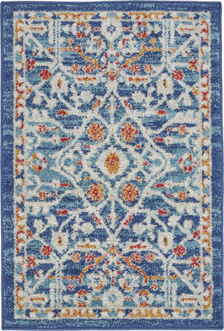 Nourison Passion PSN28 Blue/Multicolor Area Rug