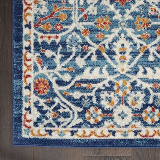 Nourison Passion PSN28 Blue/Multicolor Area Rug