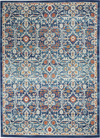 Nourison Passion PSN28 Blue/Multicolor Area Rug