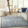Nourison Passion PSN28 Blue/Multicolor Area Rug