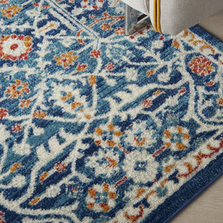 Nourison Passion PSN28 Blue/Multicolor Area Rug