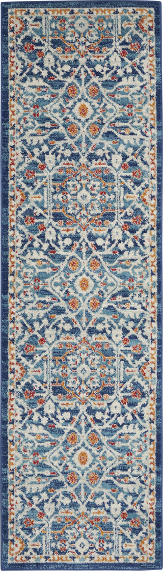 Nourison Passion PSN28 Blue/Multicolor Area Rug