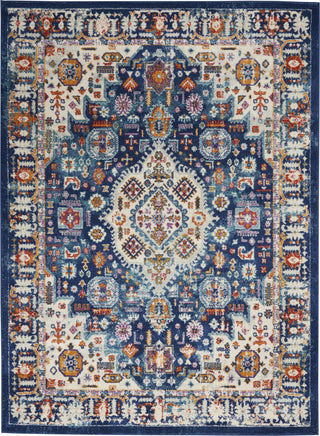 Nourison Passion PSN29 Blue/Multicolor Area Rug