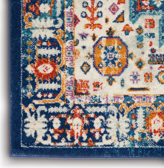 Nourison Passion PSN29 Blue/Multicolor Area Rug