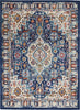 Nourison Passion PSN29 Blue/Multicolor Area Rug