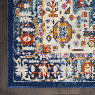 Nourison Passion PSN29 Blue/Multicolor Area Rug