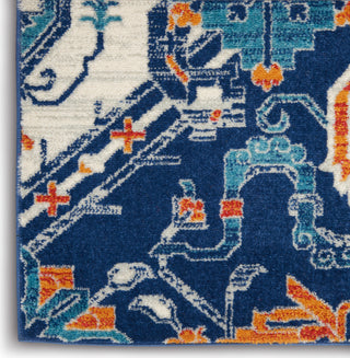 Nourison Passion PSN31 Blue/Multicolor Area Rug