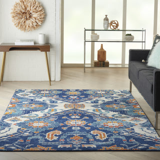 Nourison Passion PSN31 Blue/Multicolor Area Rug