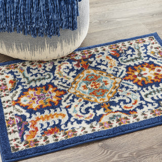 Nourison Passion PSN32 Blue/Multicolor Area Rug