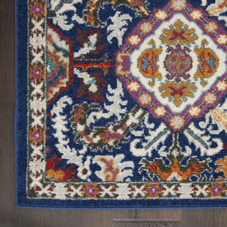 Nourison Passion PSN32 Blue/Multicolor Area Rug