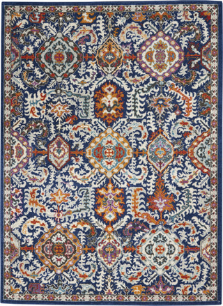 Nourison Passion PSN32 Blue/Multicolor Area Rug