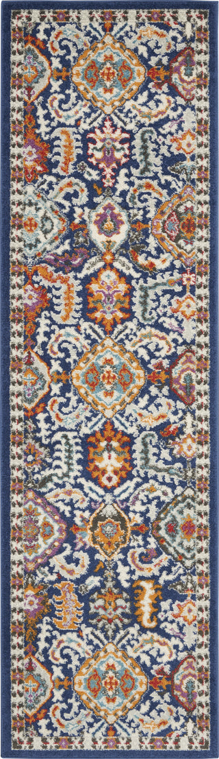 Nourison Passion PSN32 Blue/Multicolor Area Rug