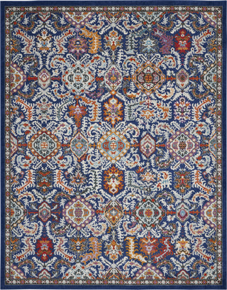 Nourison Passion PSN32 Blue/Multicolor Area Rug