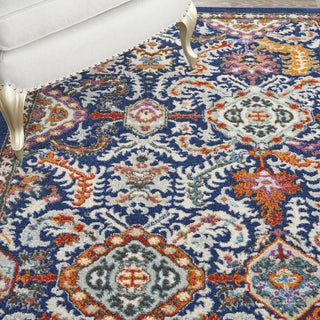 Nourison Passion PSN32 Blue/Multicolor Area Rug