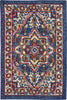 Nourison Passion PSN33 Blue/Multicolor Area Rug