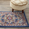 Nourison Passion PSN33 Blue/Multicolor Area Rug