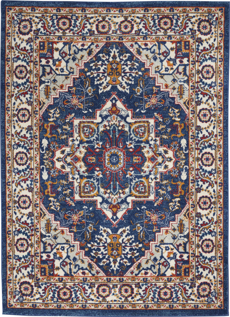 Nourison Passion PSN33 Blue/Multicolor Area Rug