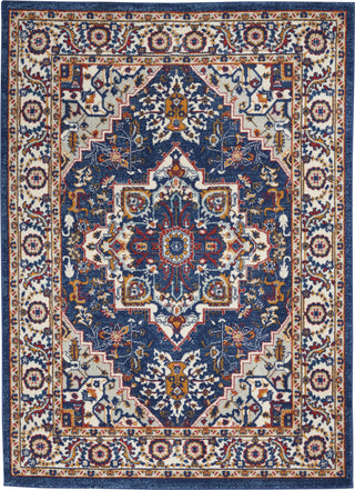 Nourison Passion PSN33 Blue/Multicolor Area Rug