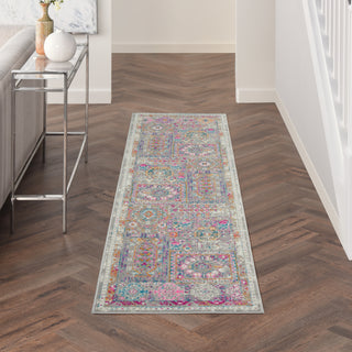 Nourison Passion PSN37 Grey/Multi Area Rug Room Scene 4