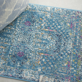 Nourison Passion PSN38 Blue Area Rug