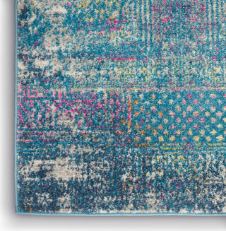 Nourison Passion PSN38 Blue Area Rug