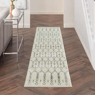 Nourison Passion PSN40 Ivory/Grey Area Rug