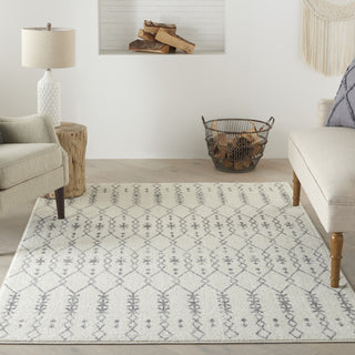 Nourison Passion PSN40 Ivory/Grey Area Rug