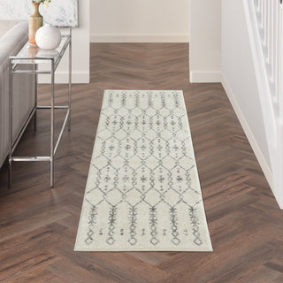 Nourison Passion PSN40 Ivory/Grey Area Rug