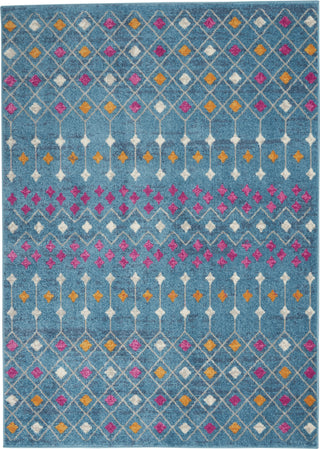 Nourison Passion PSN45 Blue/Multicolor Area Rug