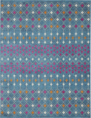 Nourison Passion PSN45 Blue/Multicolor Area Rug