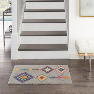 Nourison Passion PSN46 Grey/Multi Area Rug