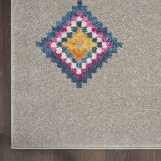 Nourison Passion PSN46 Grey/Multi Area Rug