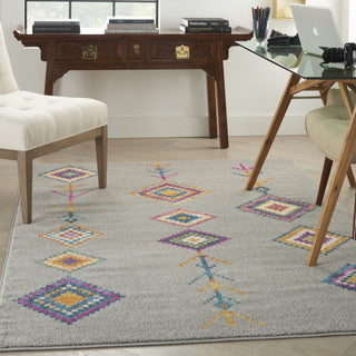 Nourison Passion PSN46 Grey/Multi Area Rug