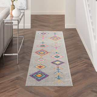 Nourison Passion PSN46 Grey/Multi Area Rug