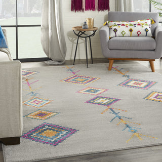 Nourison Passion PSN46 Grey/Multi Area Rug